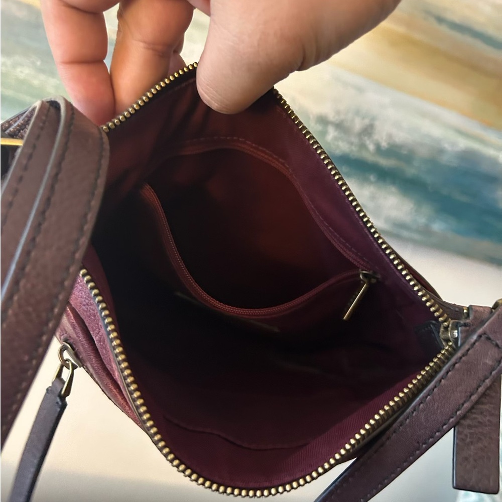 Fossil Women's Brown Crossbody Bag - Picture 4 of 5